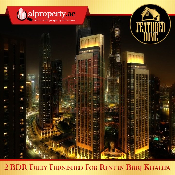 alpropertyae's tweet photo. Sit back and relax with an amazing view of #BurjKhalifa and Downtown. Beautiful fully furnished 2 BDR available on rent. #AlProperty https://t.co/3405yM6Ppc