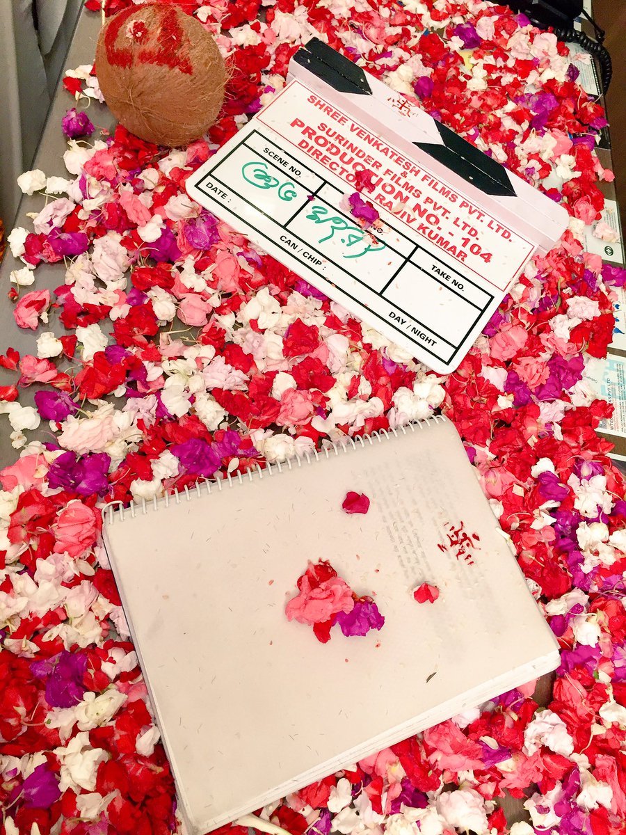 bonysengupta's tweet photo. Subho Muhurat #prod104 !! Excitd & happy π@KoushaniMukher1 @VenkateshFilms @SurinderFilms @SangeetBangla @iammony @nispalsingh @kumarrajib8 https://t.co/Rvjh1OEcDD