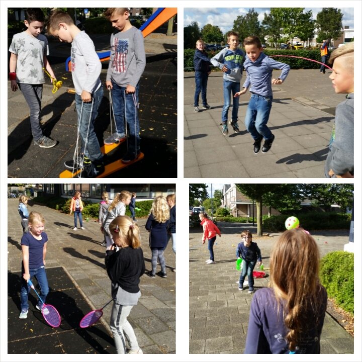 bsNijnsel's tweet photo. Er wordt volop gespeeld met de nieuwe speelkisten @bsNijnsel #vijfgelijkedagen https://t.co/GGMvNiOomC