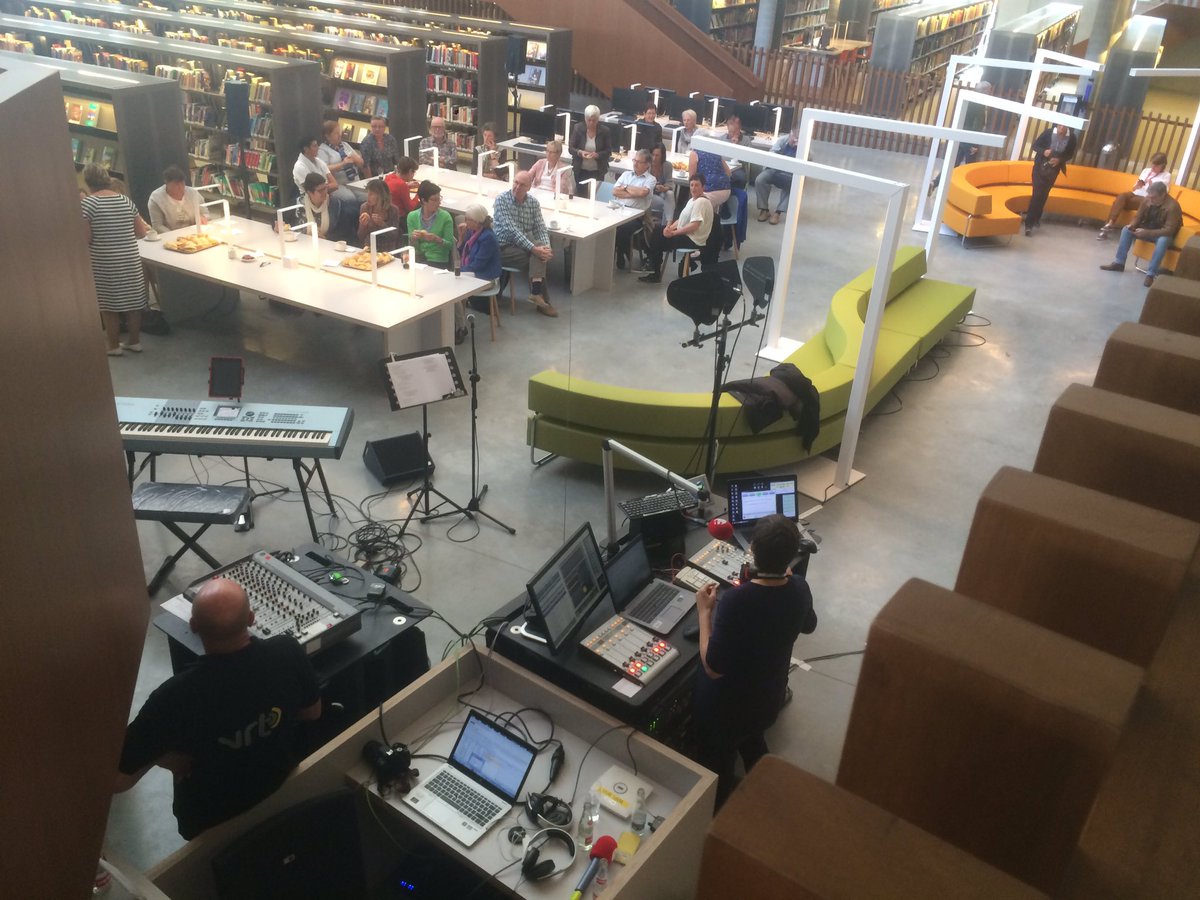 Live in gloednieuwe bib van <a href="/Stad_Waregem/">Stad Waregem</a> <a href="/Radio2WVL/">radio2 in west-vlaanderen</a>