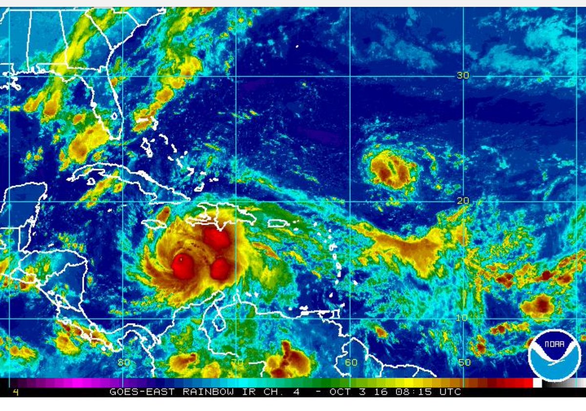 COE advierte lluvias de Matthew serán abundantes noticialibre.com/2016/10/03/coe…