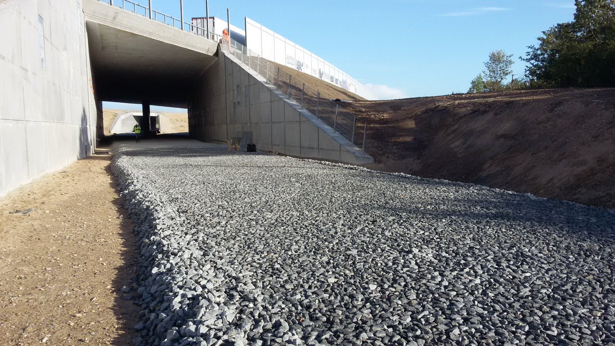 Last week, we passed yet another milestone when we handed over bridge 79.80 at Køge Bugt Motorvejen to the Client #bridge #handover