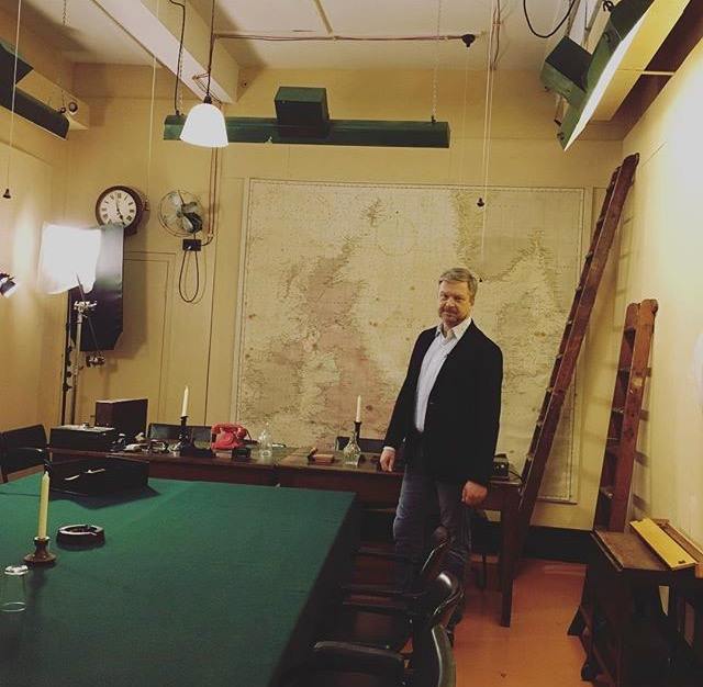 pelshTV's tweet image. Подземный конференц-зал британских начальников штабов. Здесь были приняты все главные решения во время WWII. #ПолярноеБратство #Transneft