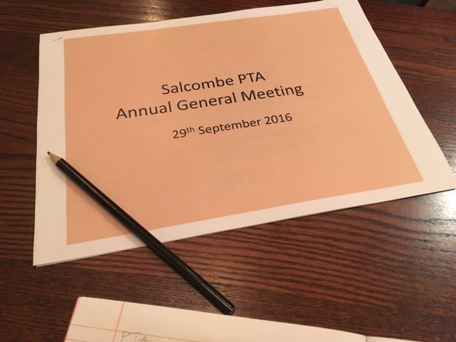 The PTA AGM took place last week - there are lots of plans for exciting events this year!