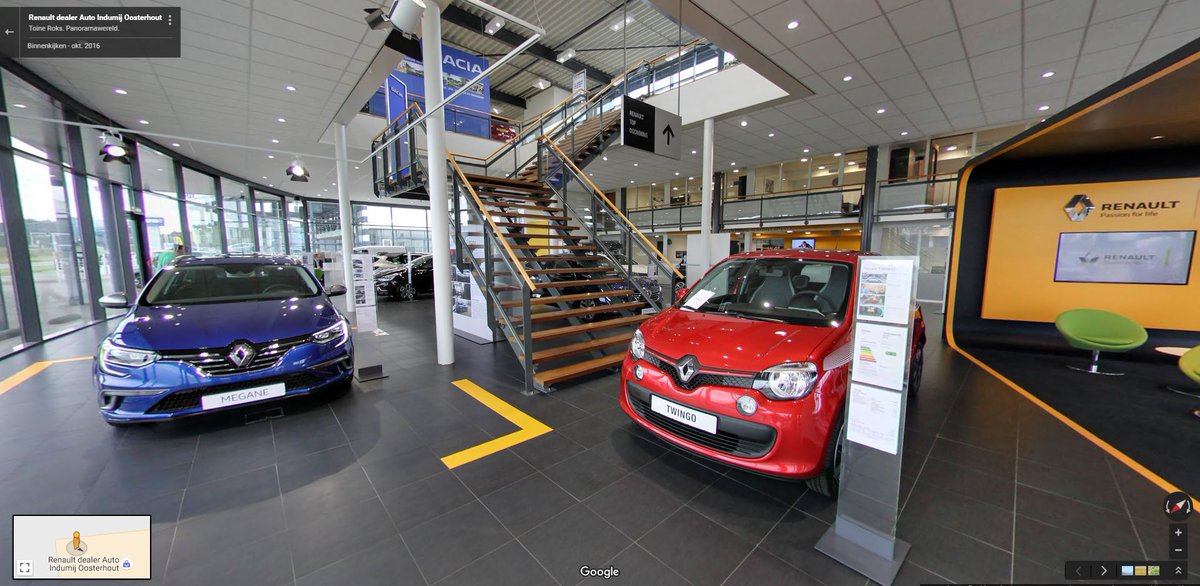 Voor Indumij bij Renault in Oosterhout een mooie tour gemaakt. En alles geplaatst op Google goo.gl/S3wlPC