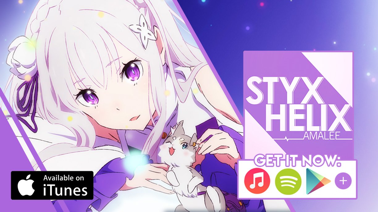 Amalee Forgot My English Cover Of Styx Helix From Re Zero Is Now Available On Itunes Amazon Google And Spotify T Co T4zhgi4hom T Co Vzhmytglx1 Twitter