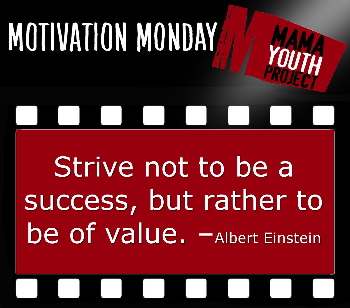 MAMAYouth's tweet photo. #mamayouthproject Motivation Monday, to keep you thinking and going... #MotivationMonday #motivate #inspirational #makeitinTV https://t.co/9zgNV8RH6l