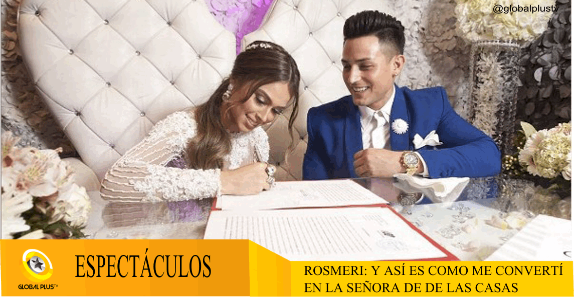 GlobalPlusTv's tweet photo. #ESPECTACULOS #GLOBALPLUSTV
ROSMERI: Y ASÍ ES COMO ME CONVERTÍ EN LA SEÑORA DE DE LAS CASAS.
https://t.co/Zvo4Lp0WOo https://t.co/3opfpZ2jWr