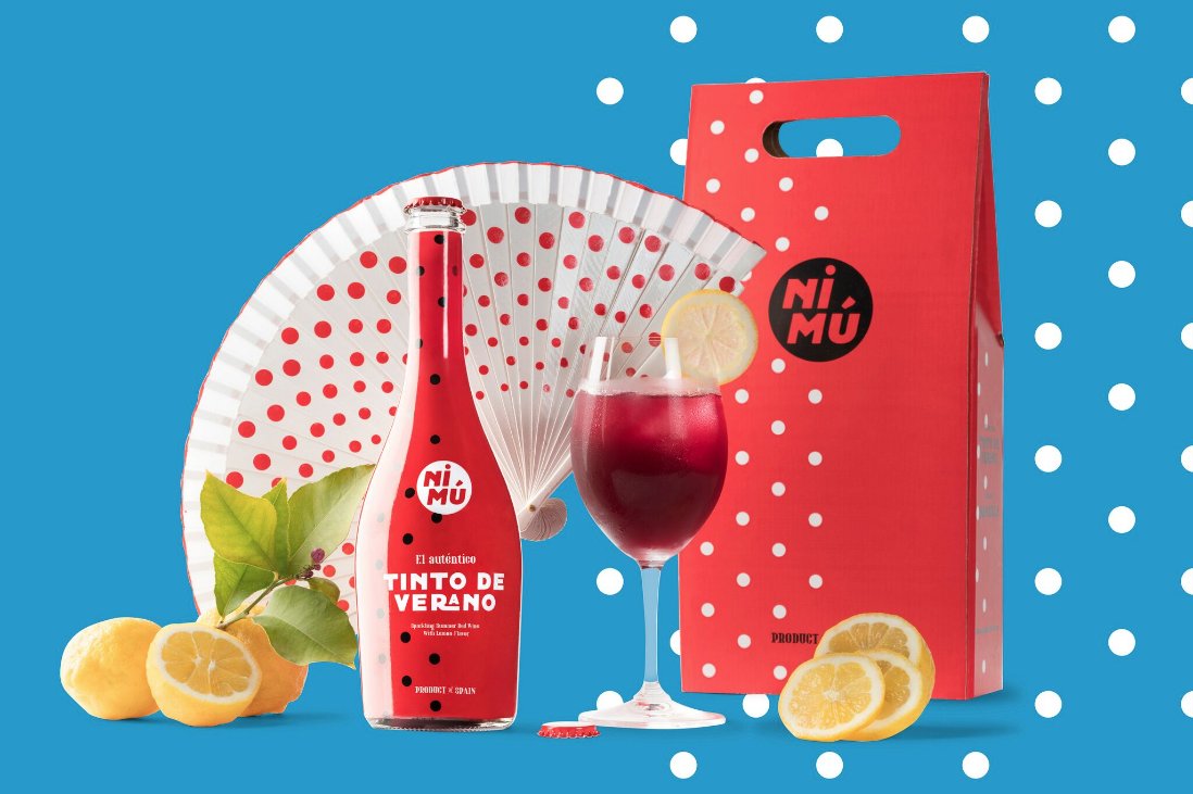RiU_Studio's tweet photo. ¡Feliz lunes! Estamos orgullosos de poder compartir el proyecto de Sangría y Tinto de verano Nimú @sangrianimu ! --> https://t.co/7A1OAlQPZ3 https://t.co/glmfVcMDN6