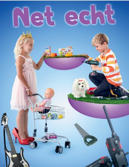 Ah, kijk: Bart Smit heeft ook dit jaar weer een jaren-vijftig-momentje in z'n Dikke Speelgoedboek. #netecht