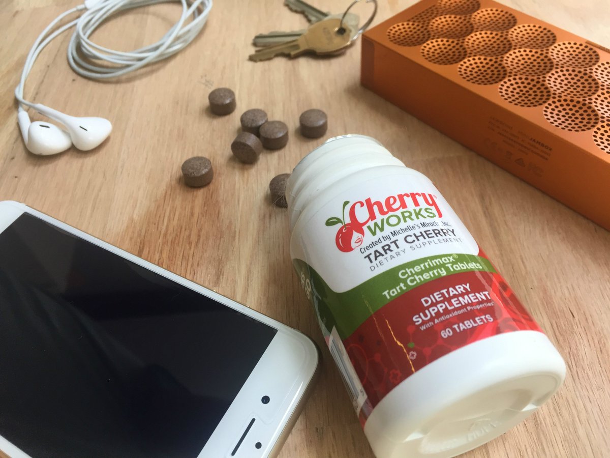 CherryWorksTC's tweet photo. Cherry Works chewable tablets are perfect for muscle recovery and natural melatonin on the go π #CherryWorks #tartcherries https://t.co/N0ptW0VMaG