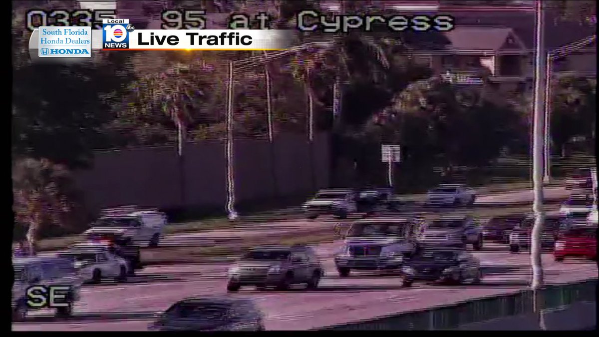 Crash on I-95 NB at Cypress Creek Rd #traffic https://t.co/z3wLdrC9QJ