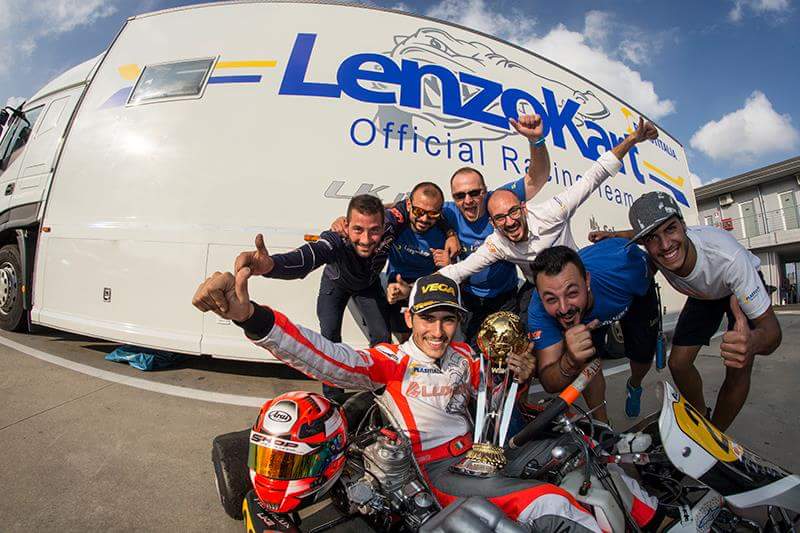 Lenzo_Kart's tweet photo. Sensational end of the season for Francesco Iacovacci! #adria #karting #WSK #gokart #goiaco #lenzokart https://t.co/OSzVVetTFF