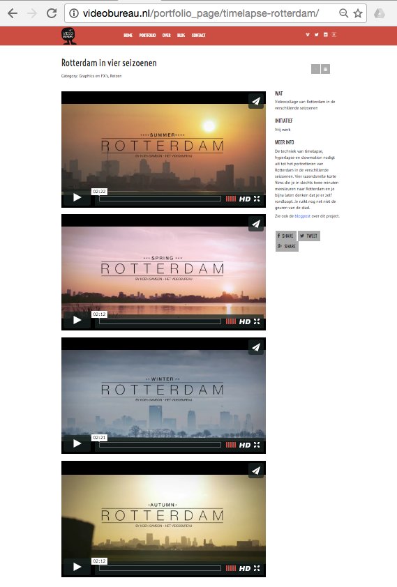 Videobureau's tweet photo. Daar staan ze dan! Alle seizoenen in #Rotterdam mooi bij elkaar op één pagina. https://t.co/Iv6Ii6HvZ8 #timelapsetime https://t.co/q8w4AdEq1M