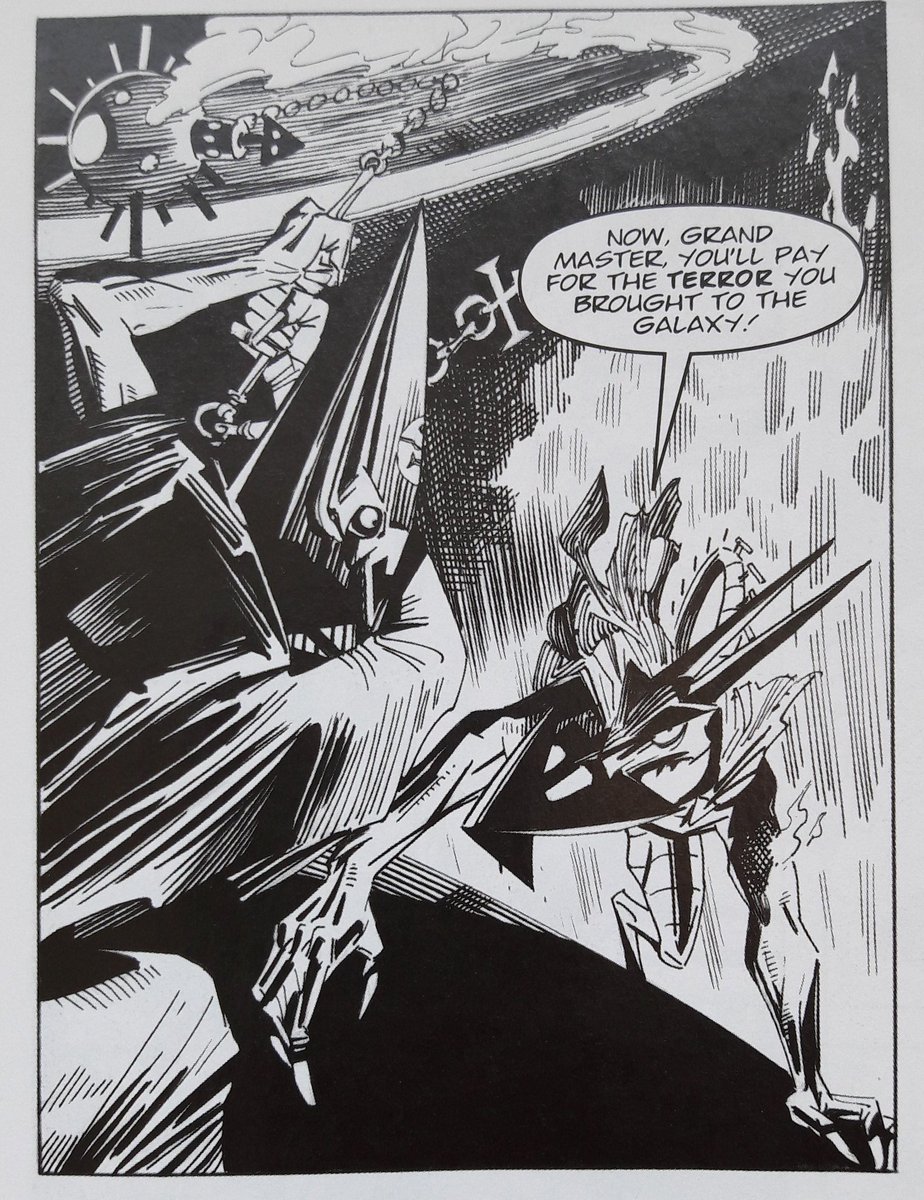 Graemation's tweet image. Nemesis &amp;amp; Torquemada confront each other for the final time. The inimitable Kevin O&apos;Neill of course! @2000AD #Prog2000