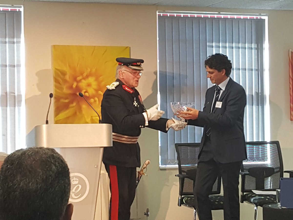 CRDatGC's tweet image. Very proud moment today for Ground Control, receiving our Queens Award. #proudtobegc @Groundcontrolgc