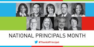 National Principals Month is here! Let's give a shout out to our principals for all they do! #ThankAPrincipal