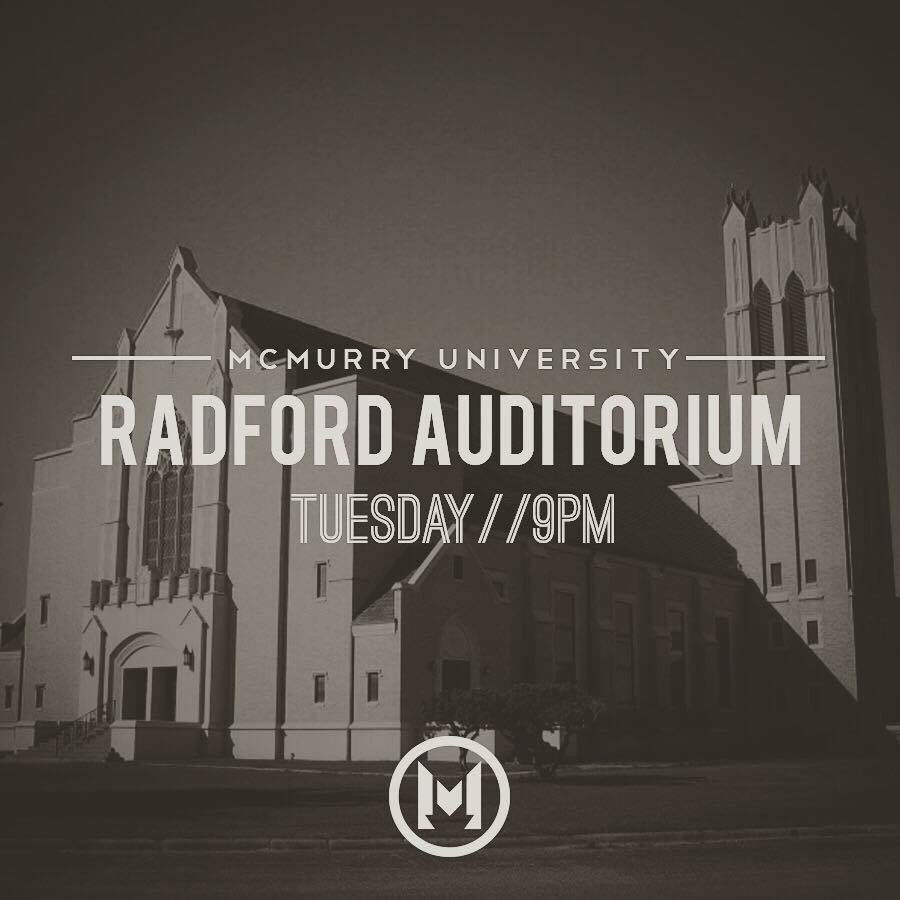 moniqueRgoff's tweet image. This Tuesday we will be at McMurry University in Redford Auditorium! Please help spread the word! //9PM #mergeTx