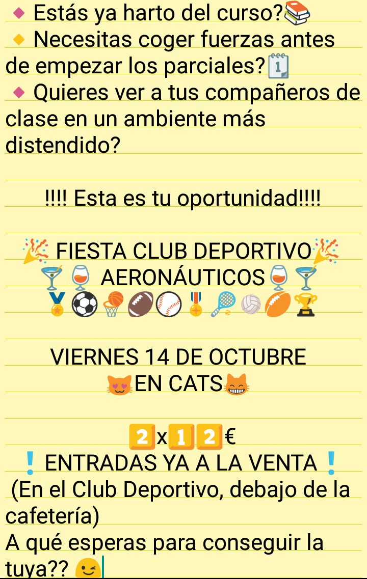 ¡Ya tenemos la primera fiesta del curso!
