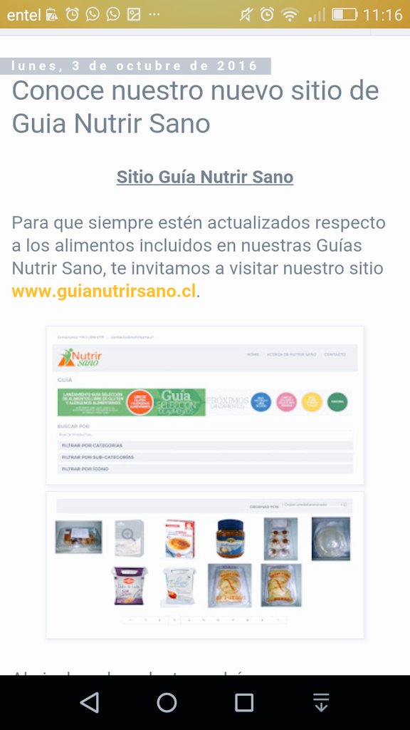 NutrirSano's tweet photo. Toda la información de los alimentos de #GuiaNutrirSano #LibreGluten en https://t.co/HtYQ3WMRW1 https://t.co/LSbsf9iyve