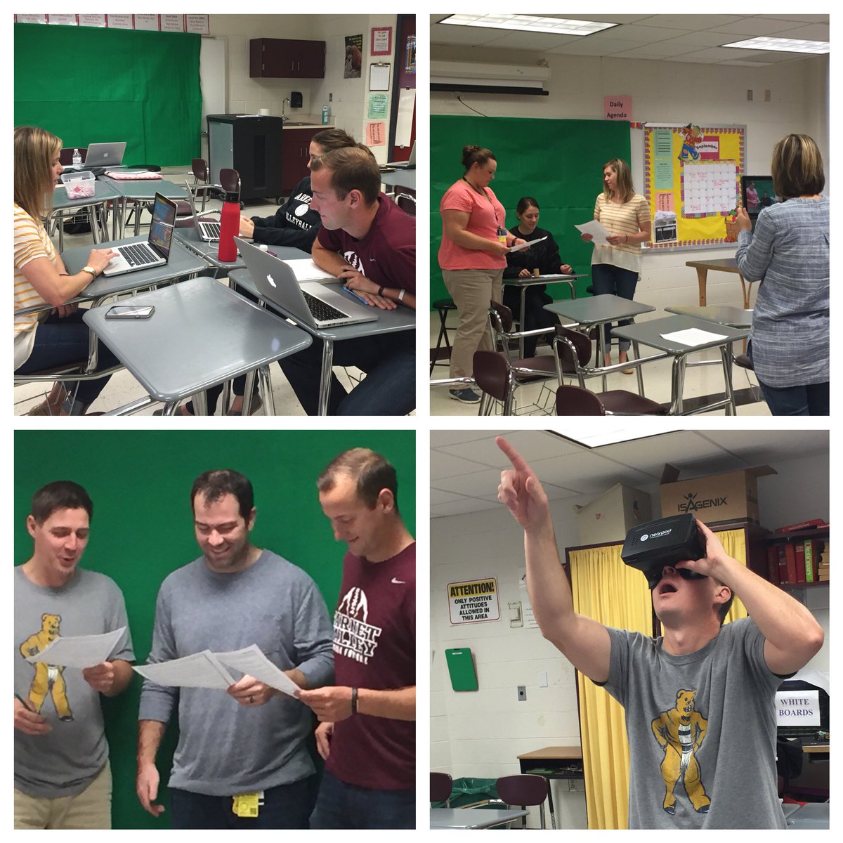 <a href="/GarnetValleyMS/">Garnet Valley MS</a> Soc Studies department actively taking on the role as students #techintegration #profdevelopment #professionallearning