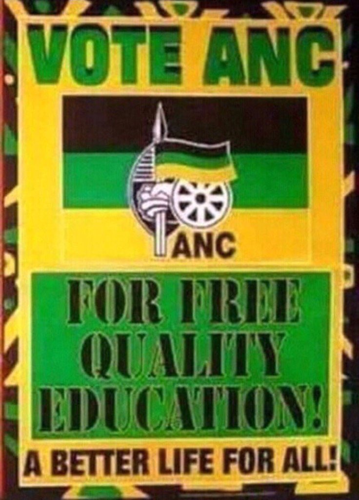 So many lies, for so many years.

2014, 2012, 1994.
THIS ENDS NOW. 

#Occupy4FreeEducation
#FeesMustFall
#Fees2017