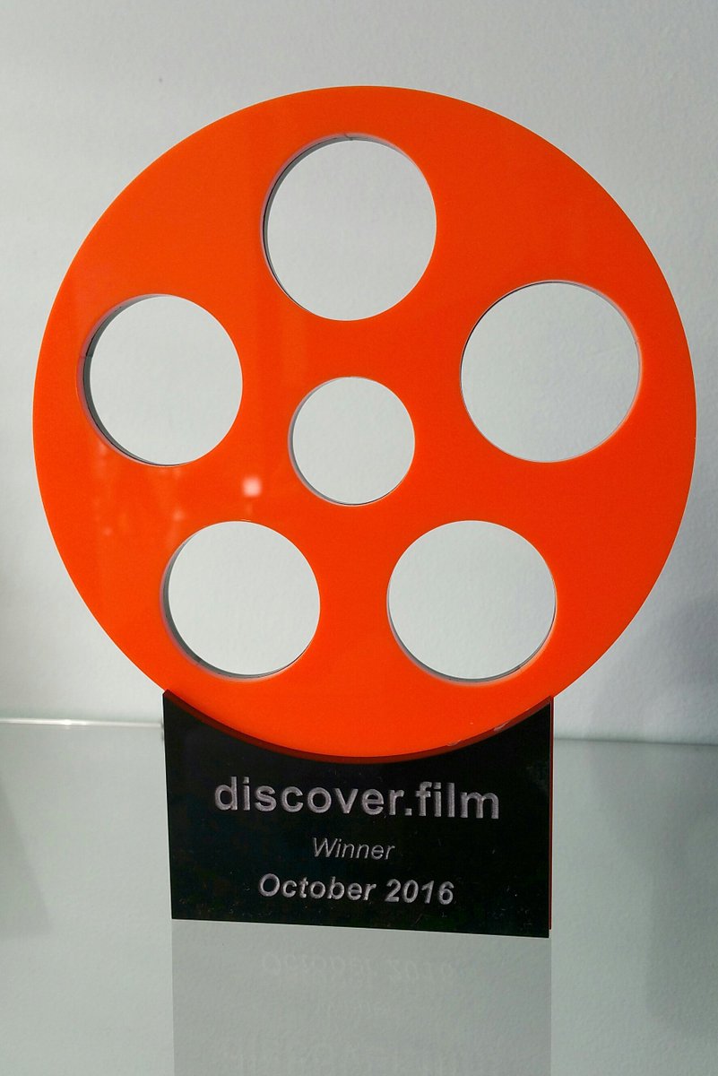 thechopfilm's tweet photo. We won TWO awards at the @discover_film festival! 'Best of the Fest' + 'Audience Choice' award! Thanks a million! Congrats to all involved! https://t.co/gU4f7P5zBx