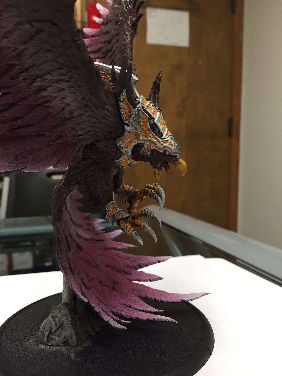 Will_Shick's tweet photo. Even though I snapped a shot last night I'm counting it today! @privateerpress #miniaturemonday https://t.co/VeTd7DNQAf