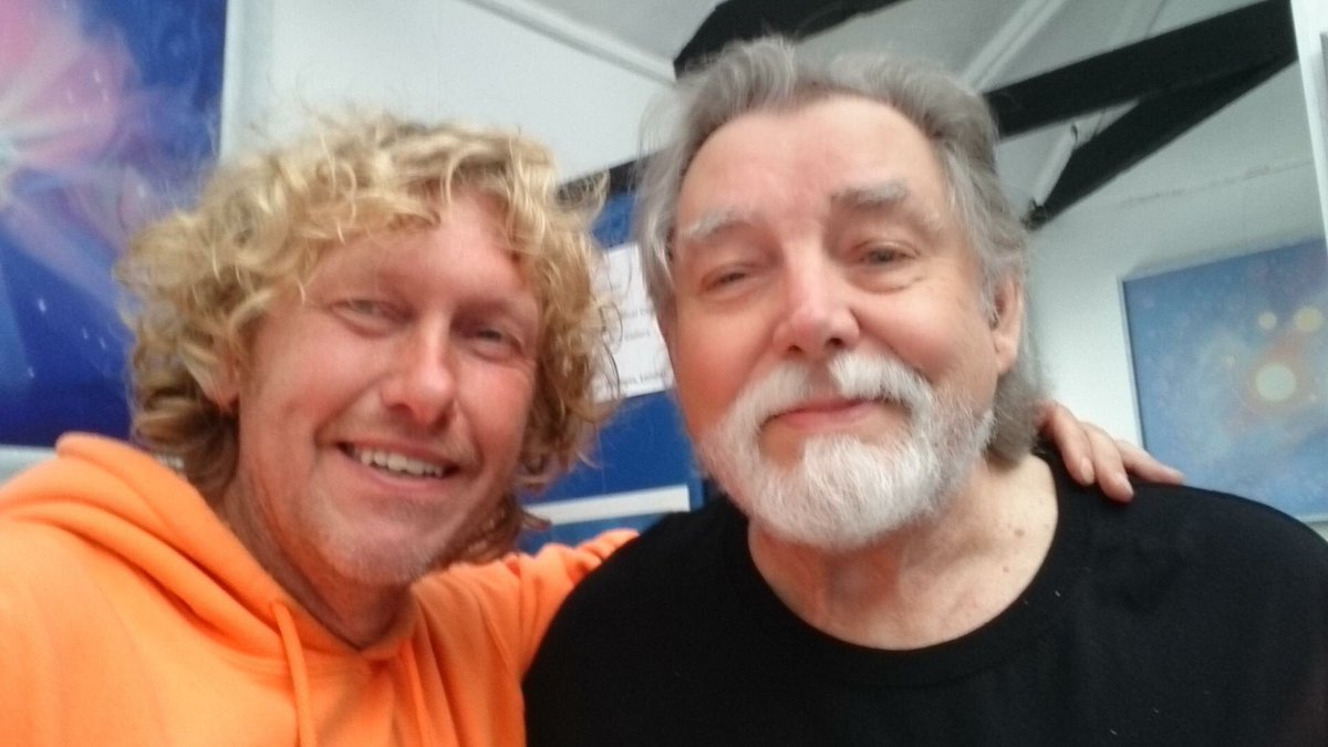 TonyMSwalk's tweet photo. I popped in to see an artist in St Ives today and he kindly donated a limited print (#3) to help raise funds for the charity #KeithEnglish https://t.co/MqXzFE8ANC