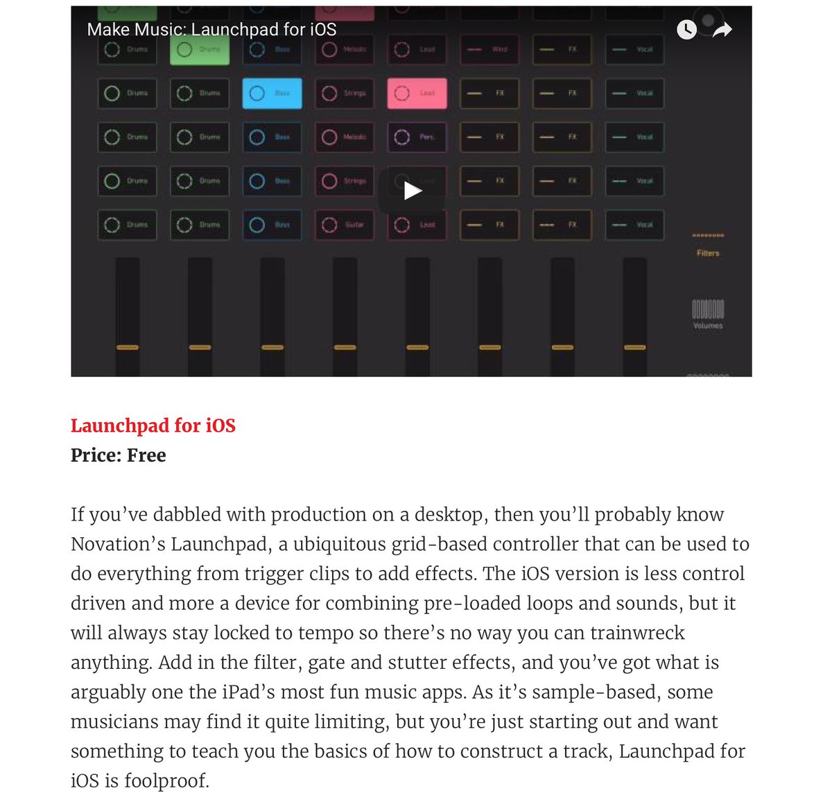 LaunchpadforiOS's tweet image. We're excited to be in @FACTmag's new Make Music section. Really great to see music journalism pushing things factmag.com/2016/09/15/mak…