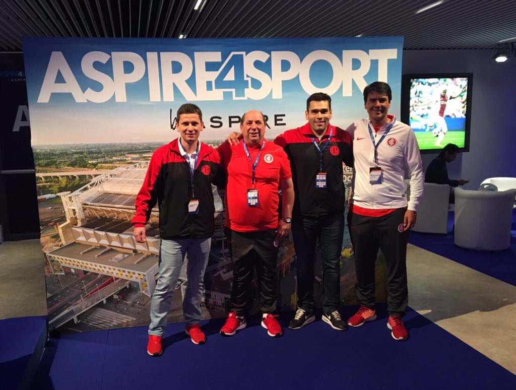 Estamos em Amsterdam na Holanda participando do Aspire Academy, o maior congresso de categorias de base do Mundo!
