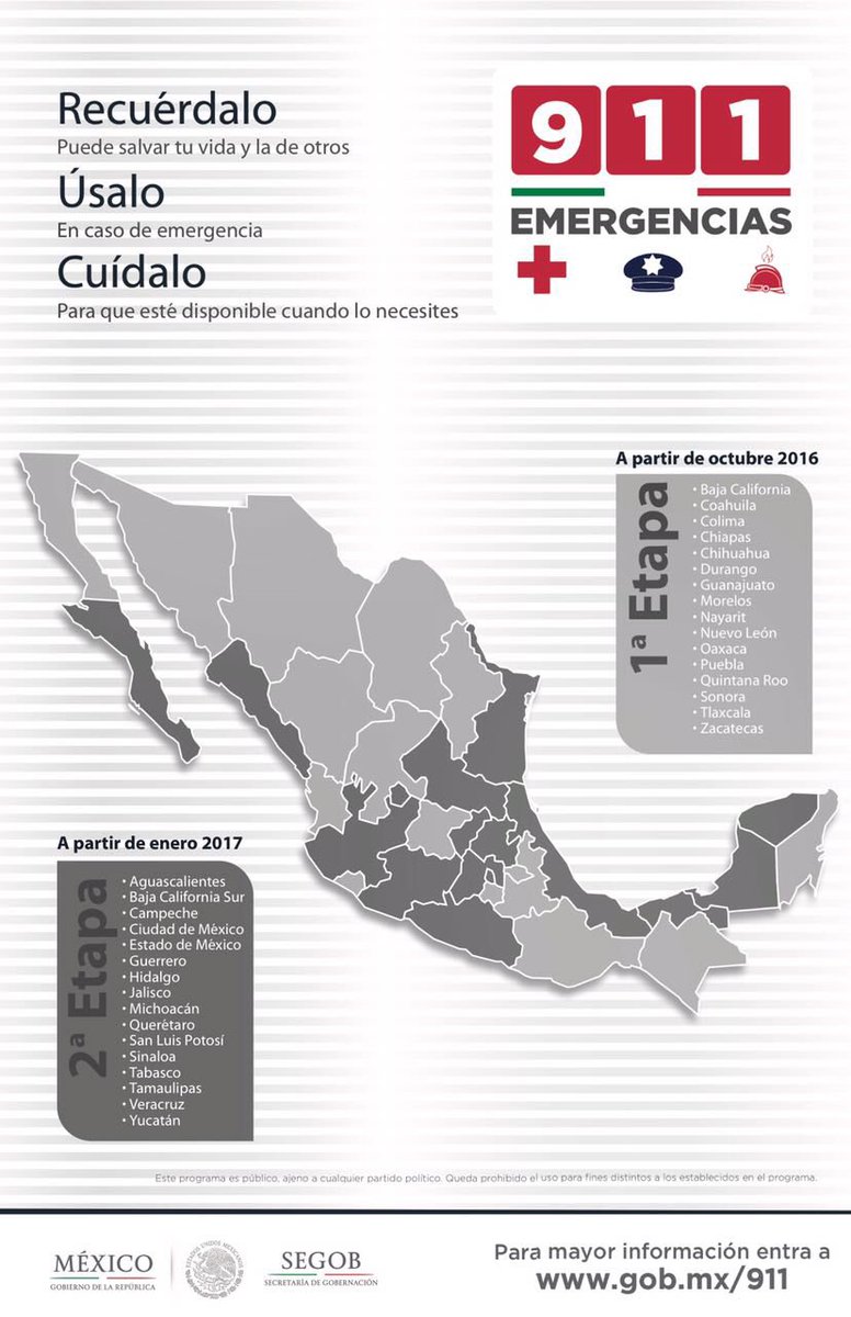 Ipcr On Twitter 911 Nuevo Numero De Emergencia En Chiapas