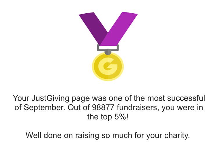 magiccycle2017's tweet image. Exciting news! In September, we were a #TopPage on @JustGiving! Thanks to all who supported our fundraising... 😎🚴🏽🍻