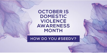 ndvh's tweet photo. October is Domestic Violence Awareness Month! Help raise awareness &amp; #SeeDV https://t.co/UXKLzzWUDU #DVAM2016 https://t.co/oTlCHMol6r