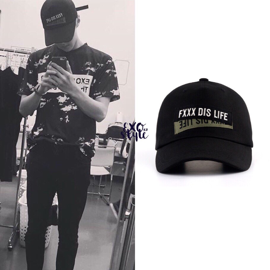 exoxostyle's tweet photo. [HUNSTAGRAM] #SEHUN IN MOTIFEST FDL CAP US$59 
#세훈 https://t.co/e8gMxohc8a