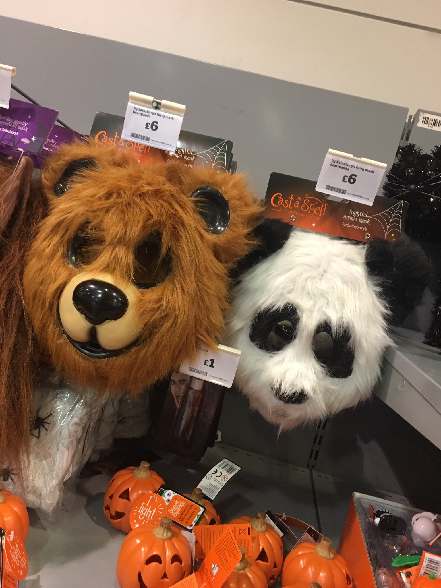 Sparky on Twitter "Sainsbury's selling the best Halloween masks!…