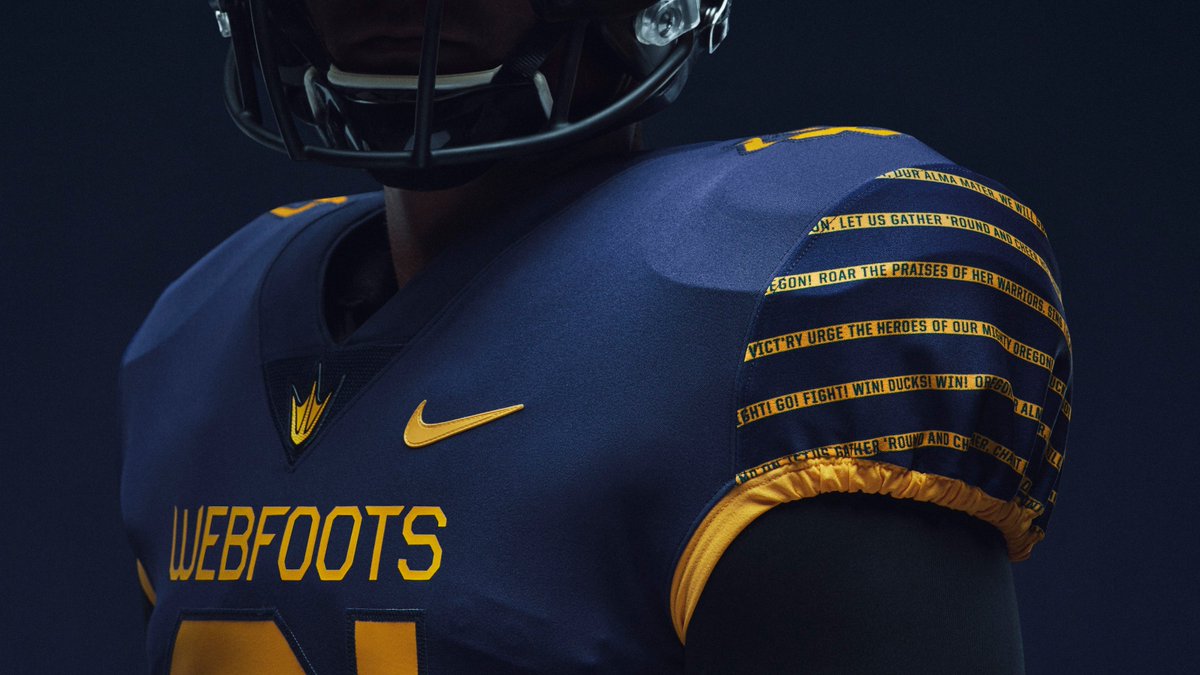 BleacherReport's tweet photo. Well these are different…
Oregon Ducks to wear throwback 1916 “Webfoots” uniforms vs. No 5 Washington https://t.co/3I8O83DOSC https://t.co/gVA1r1IEdi
