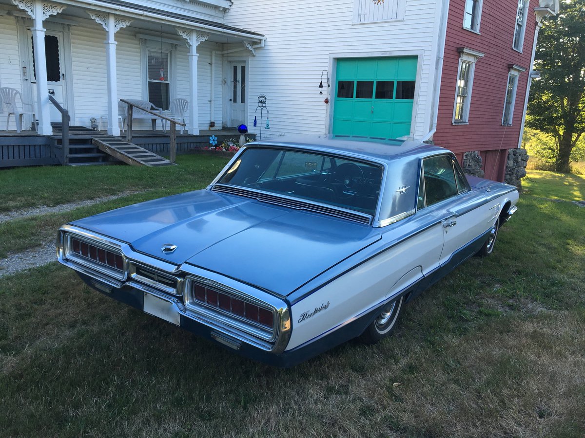 Don’t you wish every barn were hiding one of these?  #ThrowbackThursday #ClassicThunderbird