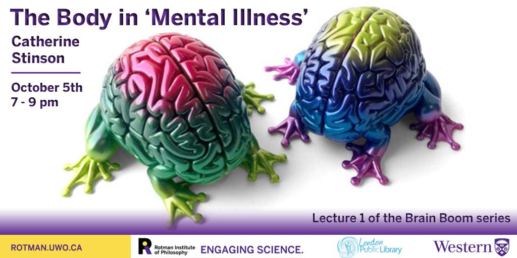 rotmanphilo's tweet photo. Join us this Wed for our 1st #BrainBoom lecture at Landon Library - a four part series @londonlibrary. https://t.co/rB2PSdlEG4 @PhilWestern https://t.co/ZO1J1D1aGZ