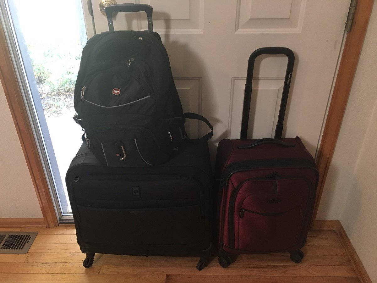 MichaelRubinNTP's tweet photo. Six days is a long trip! Leaving for #ALTA2016 https://t.co/3JtVx1nbbZ