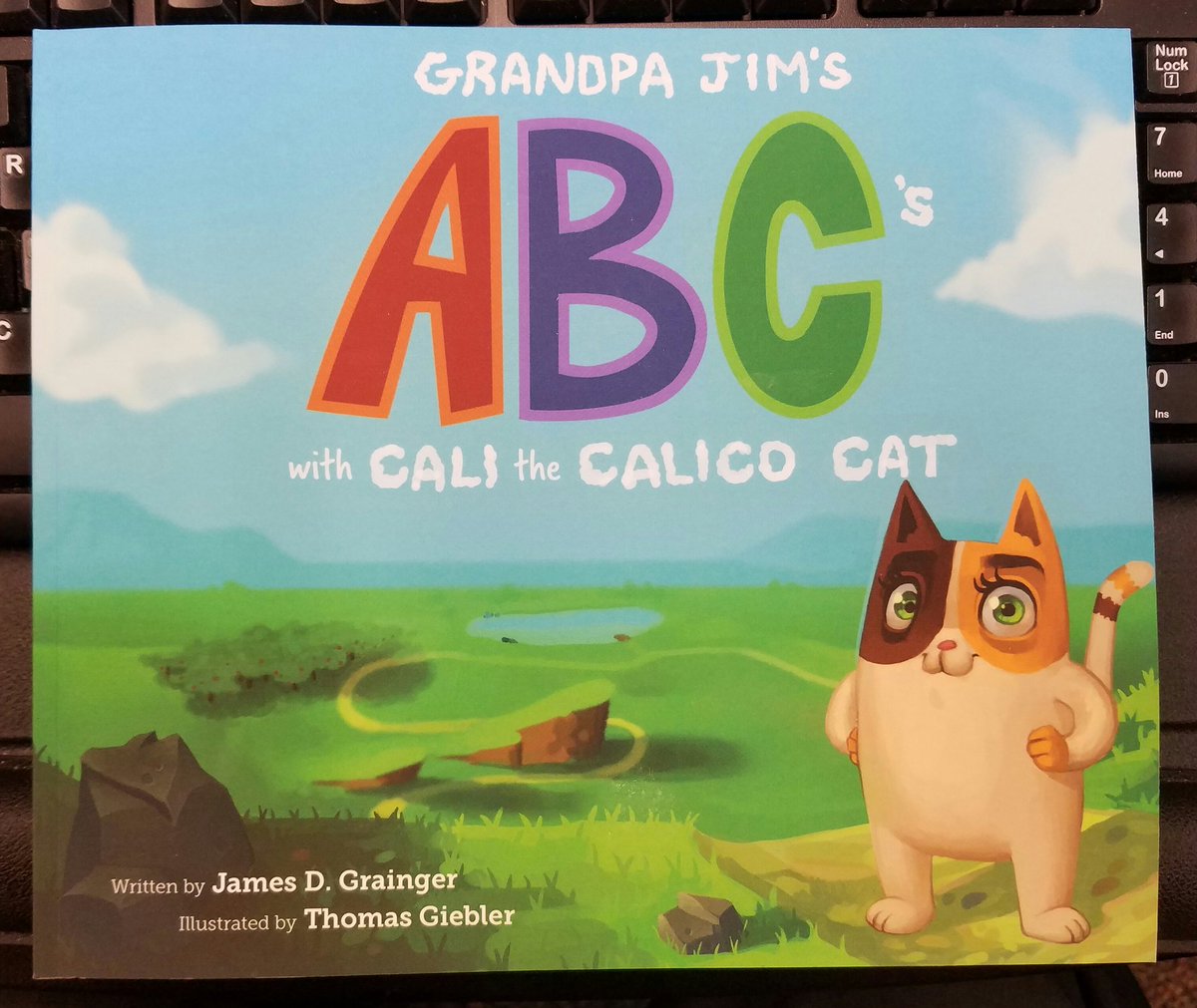 So excited.  Former student illustrated this awesome children's book.  Highly recommend this ABC book for kids.  Very well done.