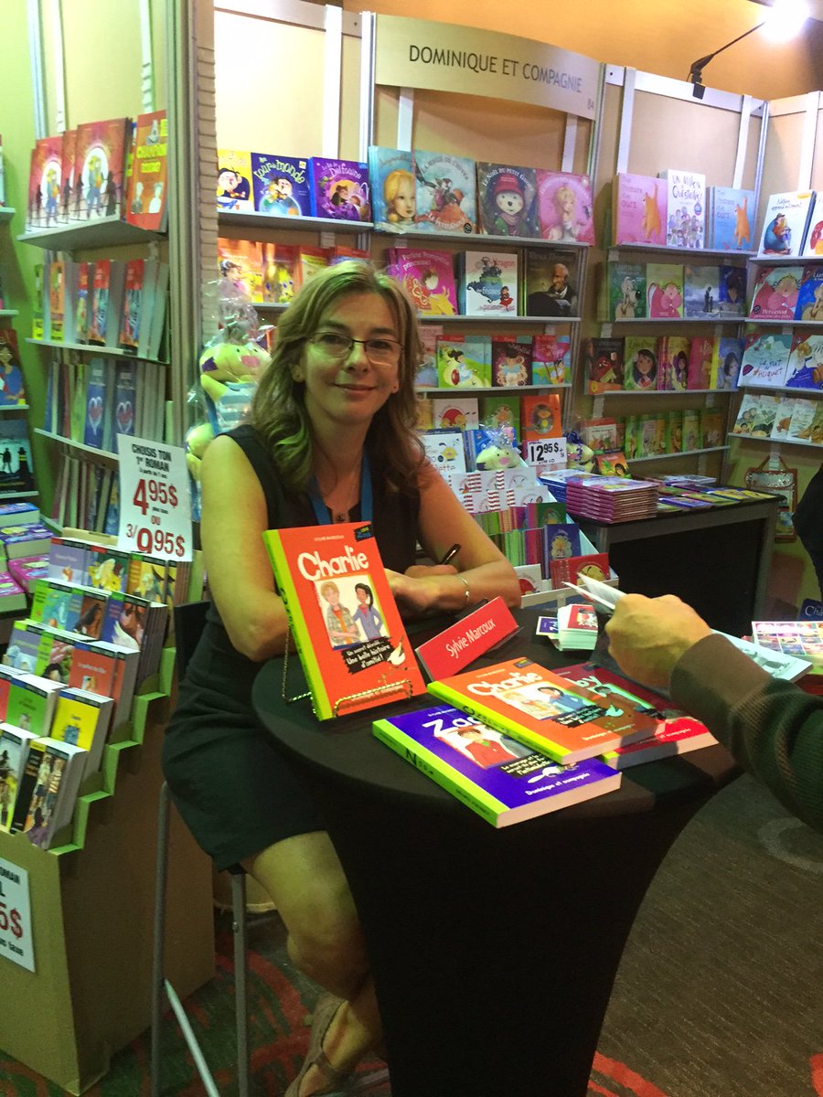 Merci beaucoup Sylvie Marcoux et toute l'équipe pour ce super Salon du livre à Jonquière. À l'année prochaine!