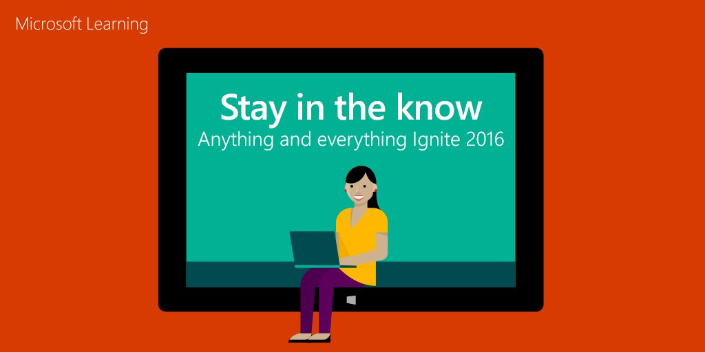 Couldn't attend #MSIgnite? Miss something? 👀  Check all the latest news and updates here: msft.it/6018BhkLQ