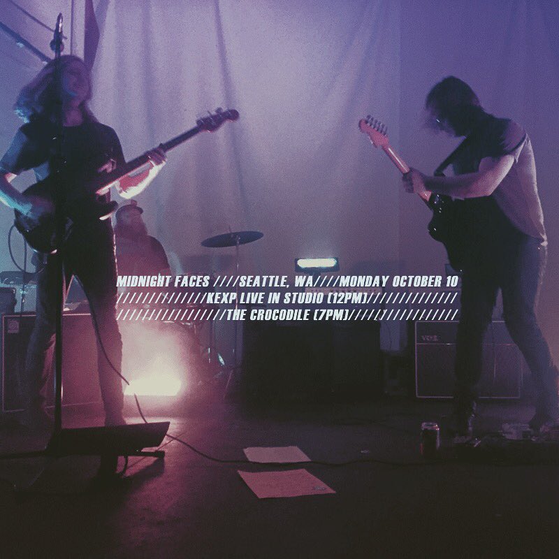 Oct 10 <a href="/kexp/">kexp</a> on air performance at noon.  Full show at <a href="/thecrocodile/">thecrocodile</a> in the evening.