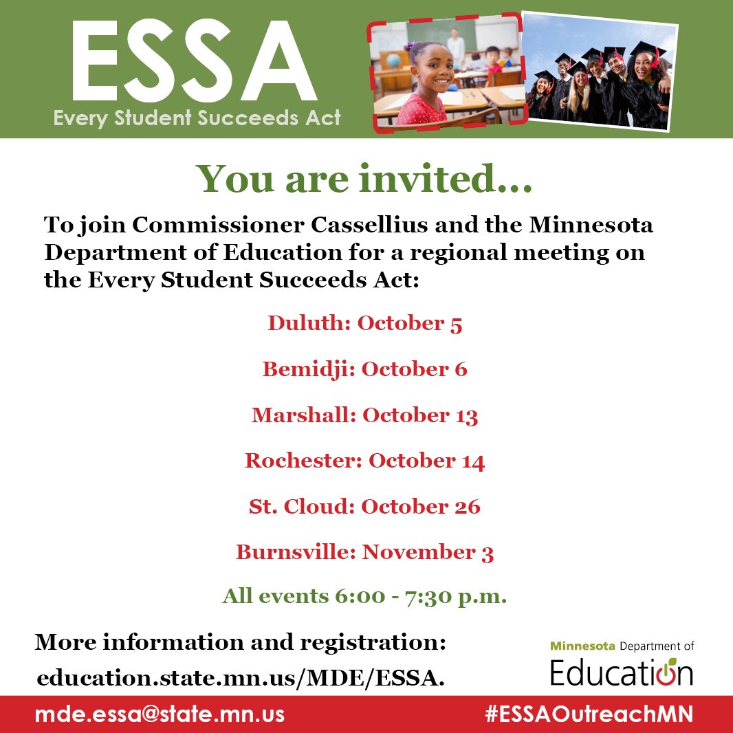 Minnesota Department of Education tweet media