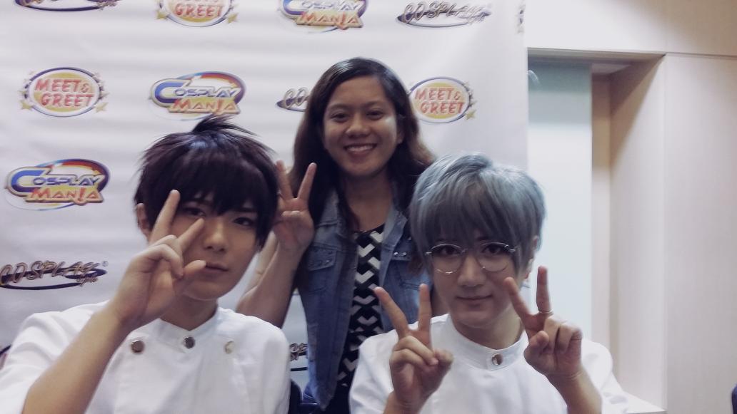 elynaroar's tweet photo. Happy to meet you guys again @BaoziHana 😍💞 lovelots! 😚❤ #Cosmania2016 #Cosplaymania2016 #CosplayPH #BaoziHanaM&G 🌸 https://t.co/Ekb13qmuB9