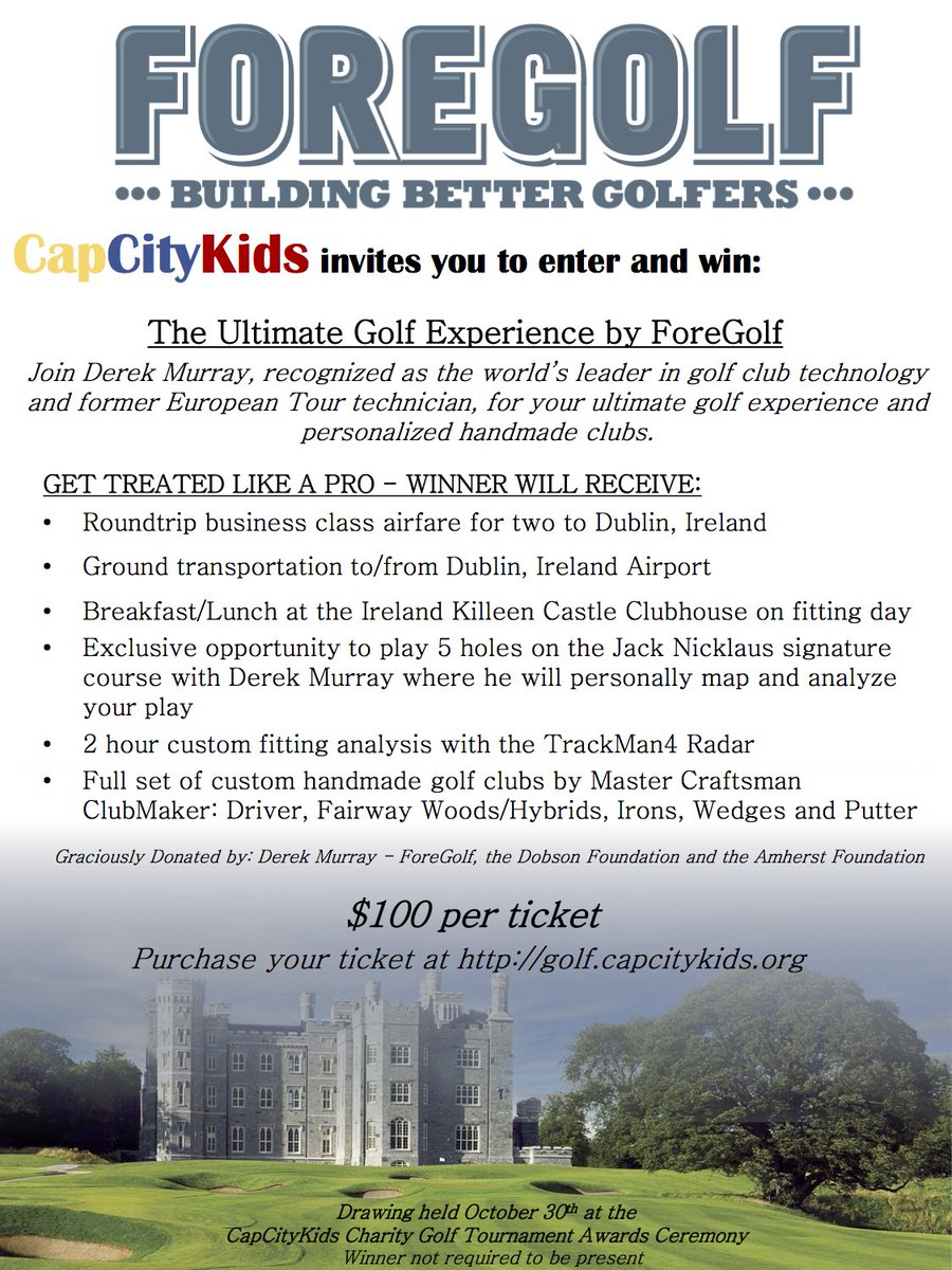 Enter for a chance to win the Ultimate Golf Experience!