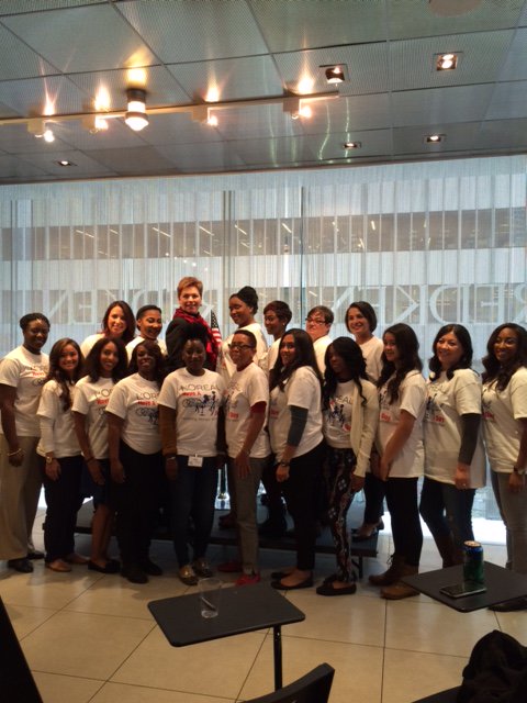 ShiningService's tweet photo. Honoring #femalevets  #haveabeautifuldaymakeover with our partner @lorealdiversity  These are last years fabulous women.  Inspiring event. https://t.co/WufL9JMXqe