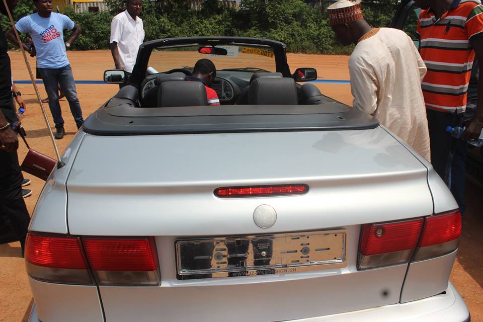 SlomoAutoSales's tweet image. SAAB convertible 1999
2.0ltr engine,leather seats,manual transmission,CD player,4 air bags,4seater,soft top,power windows,15" alloy wheels