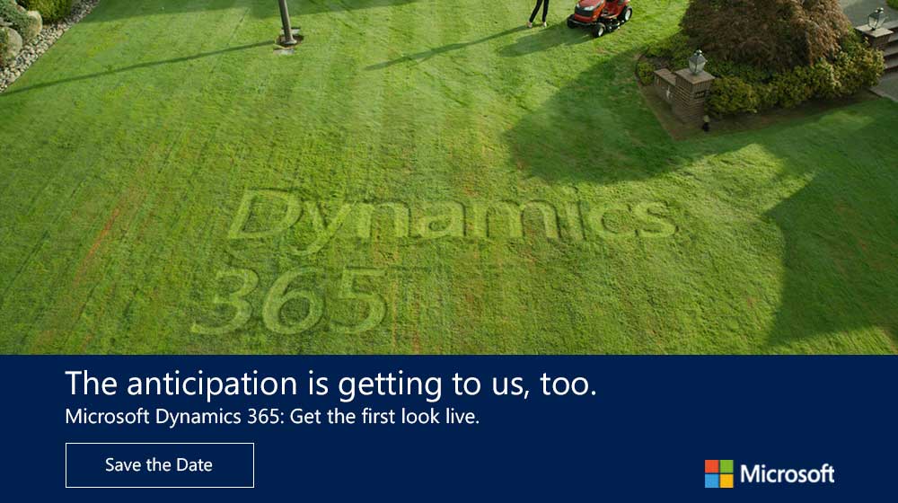 Get a sneak peek of #MSDyn365 on Oct. 11, 2:30 PM EDT. Don't miss it: msft.it/6018BhotE